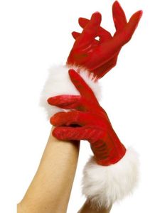 Kerst handschoenen kort