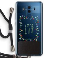 It's Lit: Huawei Mate 10 Pro Transparant Hoesje met koord