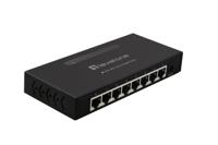 LevelOne GEU-0822 netwerk-switch Unmanaged Gigabit Ethernet (10/100/1000) Zwart