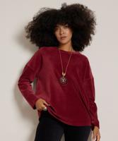 rib velvet top met ketting rib velvet top met ketting