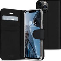 Accezz Wallet Case voor Apple iPhone 13 Pro Telefoonhoesje Zwart - thumbnail