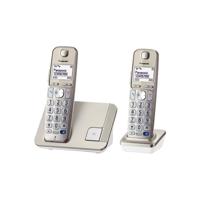 Panasonic KX-TGE212 DECT-telefoon Nummerherkenning Champagne - thumbnail