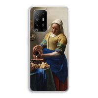 The Milkmaid: Oppo A94 5G Transparant Hoesje