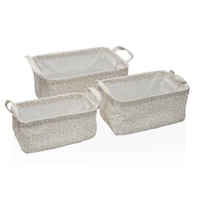 Mandenset Versa Serpentine Textiel 28 x 18 x 14 cm