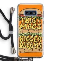 Big Macs Bigger Dreams: Samsung Galaxy S10e Transparant Hoesje met koord