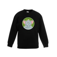 Sweater olifant zwart kinderen