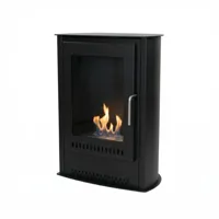 Carson - kleine bio-ethanol kachel | ScandiFlames | Bio-ethanol kachel | Zwart