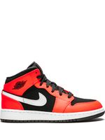 Jordan Kids baskets Air Jordan 1 Mid - Rouge - thumbnail