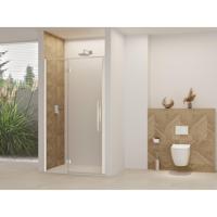 Van Rijn Products ST07 Deur vast deel - 88x200cm - helder glas - stabilisatiestang - RVS Geborsteld ST0730090HEBN Van Rijn Products ST07 Deur vast deel - 88x200cm - helder glas - stabilisatiestang - RVS Geborsteld ST0730090HEBN