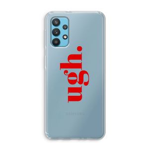 Ugh: Samsung Galaxy A32 4G Transparant Hoesje