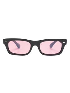 Oliver Peoples lunettes de soleil à monture rectangulaire - Noir