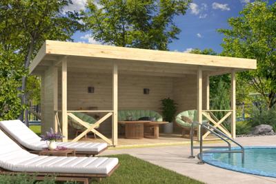 Blokhutprieel Konstantin | 40mm | onbehandeld