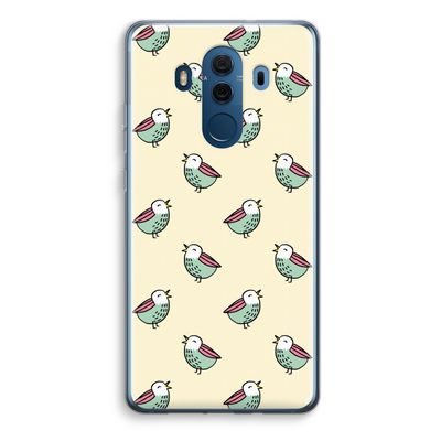 Vogeltjes: Huawei Mate 10 Pro Transparant Hoesje