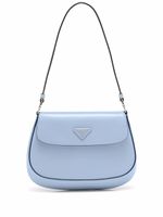 Prada sac porté épaule Cleo en cuir - Bleu