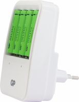 GP Batteries PowerBank 420 met ReCyko+ AA 2000 oplader + 4x AA batterijen - thumbnail