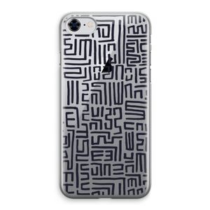 Moroccan Print: iPhone 8 Transparant Hoesje