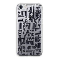 Moroccan Print: iPhone 8 Transparant Hoesje