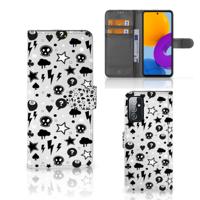 Telefoonhoesje met Naam Samsung Galaxy M52 Silver Punk