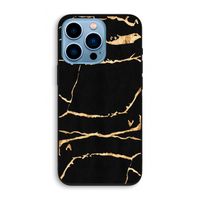 Gouden marmer: iPhone 13 Pro Biologisch afbreekbaar hoesje