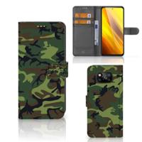 Xiaomi Poco X3 | Poco X3 Pro | Telefoon Hoesje | Army Dark