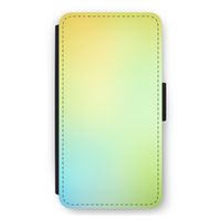 Minty mist pastel: iPhone 12 mini Flip Hoesje