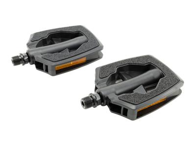 Simson Elegant E bike Pedalenset met Antislip laag Zwart