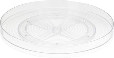 Excellent Houseware Opbergbak koelkast rond 29 cm transparant