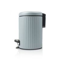 Pedaalemmer/vuilnisbak - grijsblauw - 3 liter