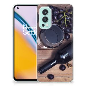 OnePlus Nord 2 5G Siliconen Case Wijn