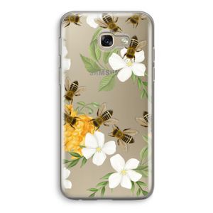 No flowers without bees: Samsung Galaxy A5 (2017) Transparant Hoesje
