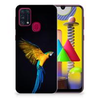 Samsung Galaxy M31 | TPU Hoesje | Papegaai