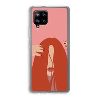 Woke up like this: Samsung Galaxy A42 5G Transparant Hoesje