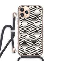 Magic pattern: iPhone 11 Pro Transparant Hoesje met koord