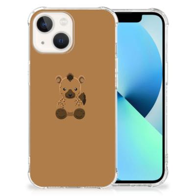 iPhone 13 Stevig | Bumper Hoesje | Baby Hyena iPhone 13 Stevig | Bumper Hoesje | Baby Hyena
