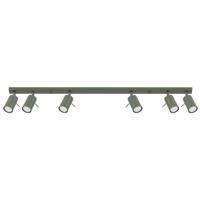 Plafondlamp RING 6L olijfgroen