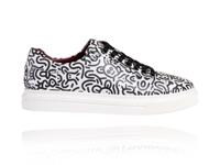 Doodle Arty Sneakers Lureaux - Handgemaakte Nette Schoenen Voor Heren