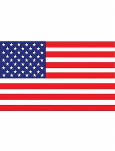 Amerikaanse vlag 90x150cm