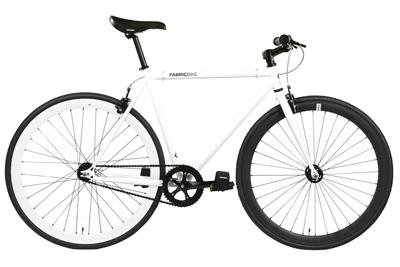 Fixie Fiets FabricBike White & Black 3.0 Fixie Fiets FabricBike White & Black 3.0