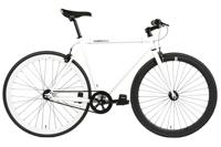 Fixie Fiets FabricBike White & Black 3.0 Fixie Fiets FabricBike White & Black 3.0
