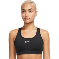 Nike Dri-Fit Swoosh Sport Bh Dames Black/White S