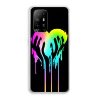 Hold My Heart: Oppo A95 5G Transparant Hoesje