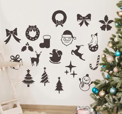 Kerstmis sticker
