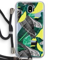 Fantasie jungle: Samsung Galaxy J5 (2017) Transparant Hoesje met koord