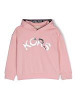 Michael Kors Kids sweat en coton à logo imprimé - Rose