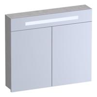 Brauer Promise Spiegelkast - 80 cm - met Verlichting - 2 Spiegeldeuren - Forest Seashell