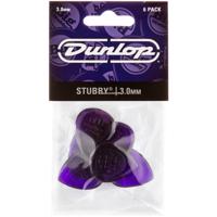 Dunlop Stubby Jazz 3.0mm 6-pack plectrumset - thumbnail