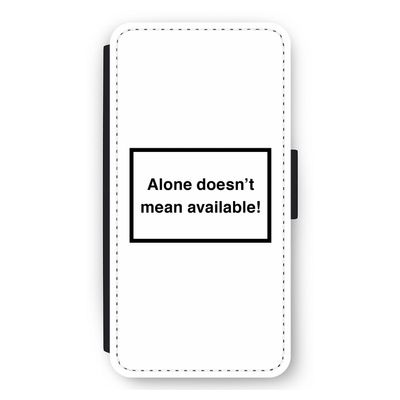 Alone: iPhone 11 Flip Hoesje