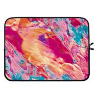 Pastel Echoes: Laptop sleeve 15 inch - thumbnail