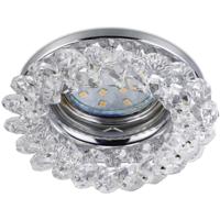 Ronde Chroom Aluminium Inbouwspot GU10 Armatuur Ø90mm