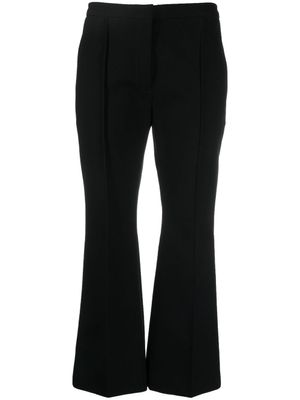 Jil Sander pantalon de tailleur à coupe courte - Noir